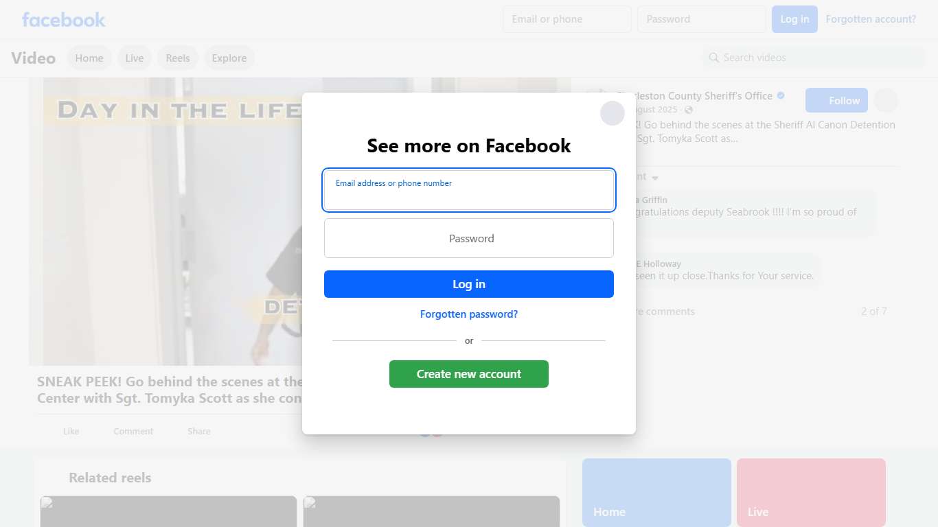 SNEAK PEEK! Go behind the scenes at the Sheriff Al Canon Detention Center with Sgt. Tomyka Scott as she connects with Deputy Michael Seabrook in our Day in the Life series. Deputy Seabrook serves in the character-based unit, a one-of-a-kind space dedicated to inmate rehabilitation and personal growth. Stay tuned to see how he’s making a difference in our upcoming episode. Charleston County Sheriff's Office Facebook